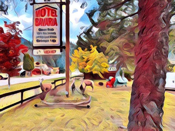 Motel Bavaria Radium Hot Springs Dış mekan fotoğraf